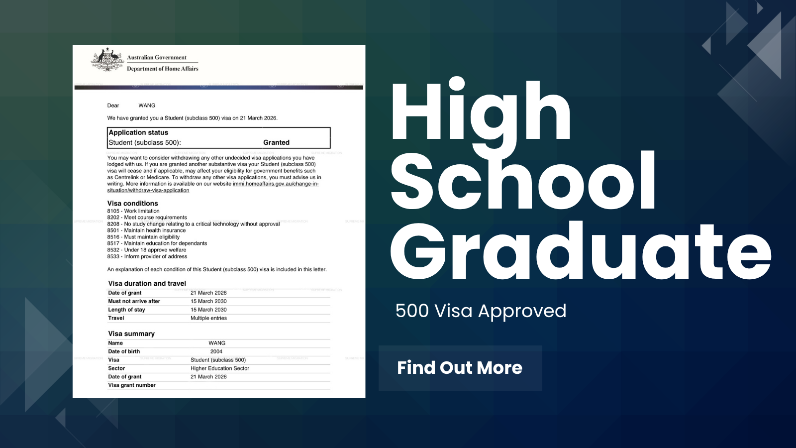 High School Graduate